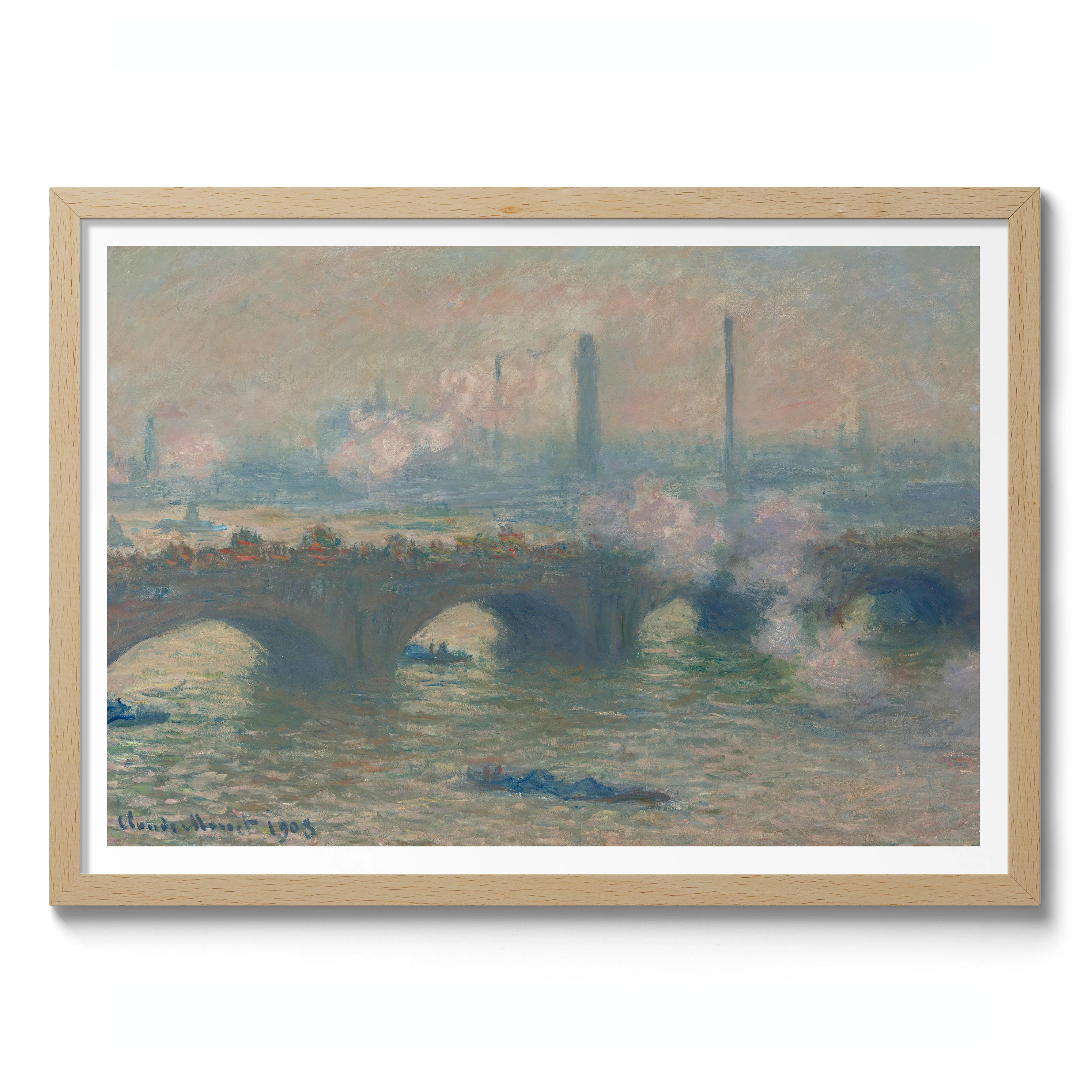 Waterloo Bridge, Grey Day - Image 3