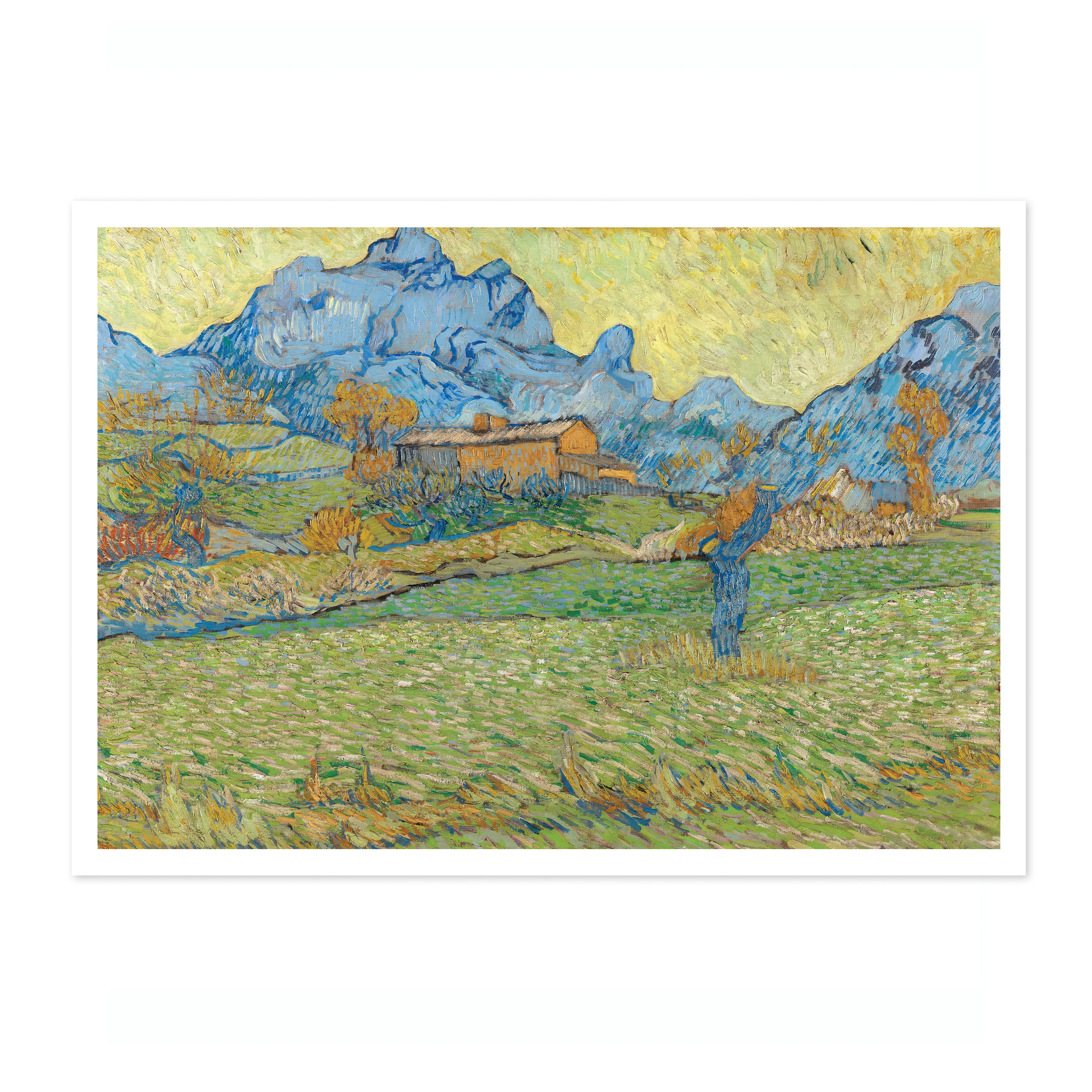 Wheat Fields in a Mountainous Landscape - Image 4