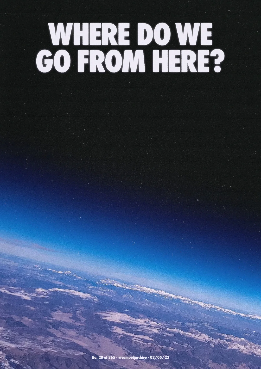 Where Do We Go From Here?