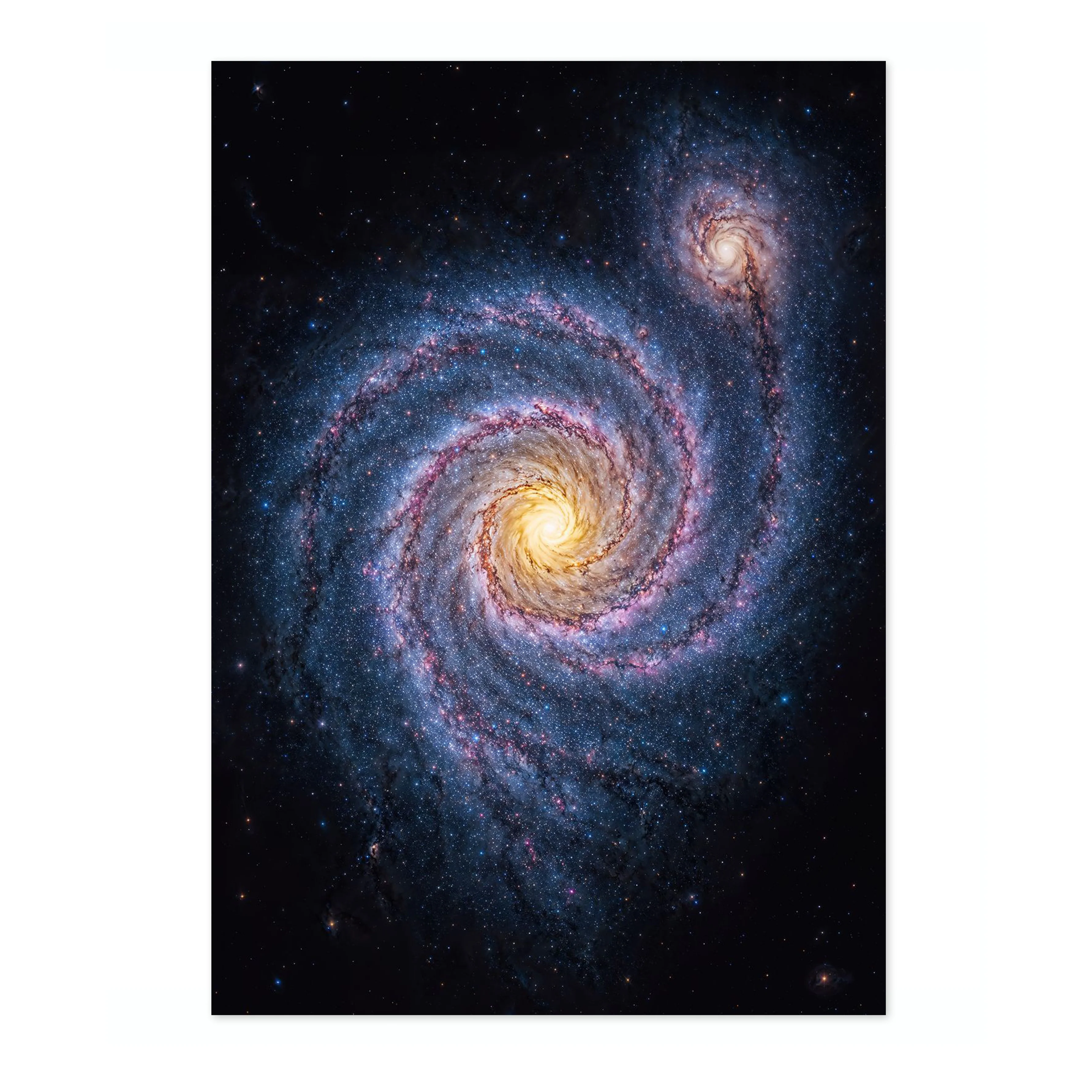 Whirlpool Galaxy (M51) - Hubble - Image 4