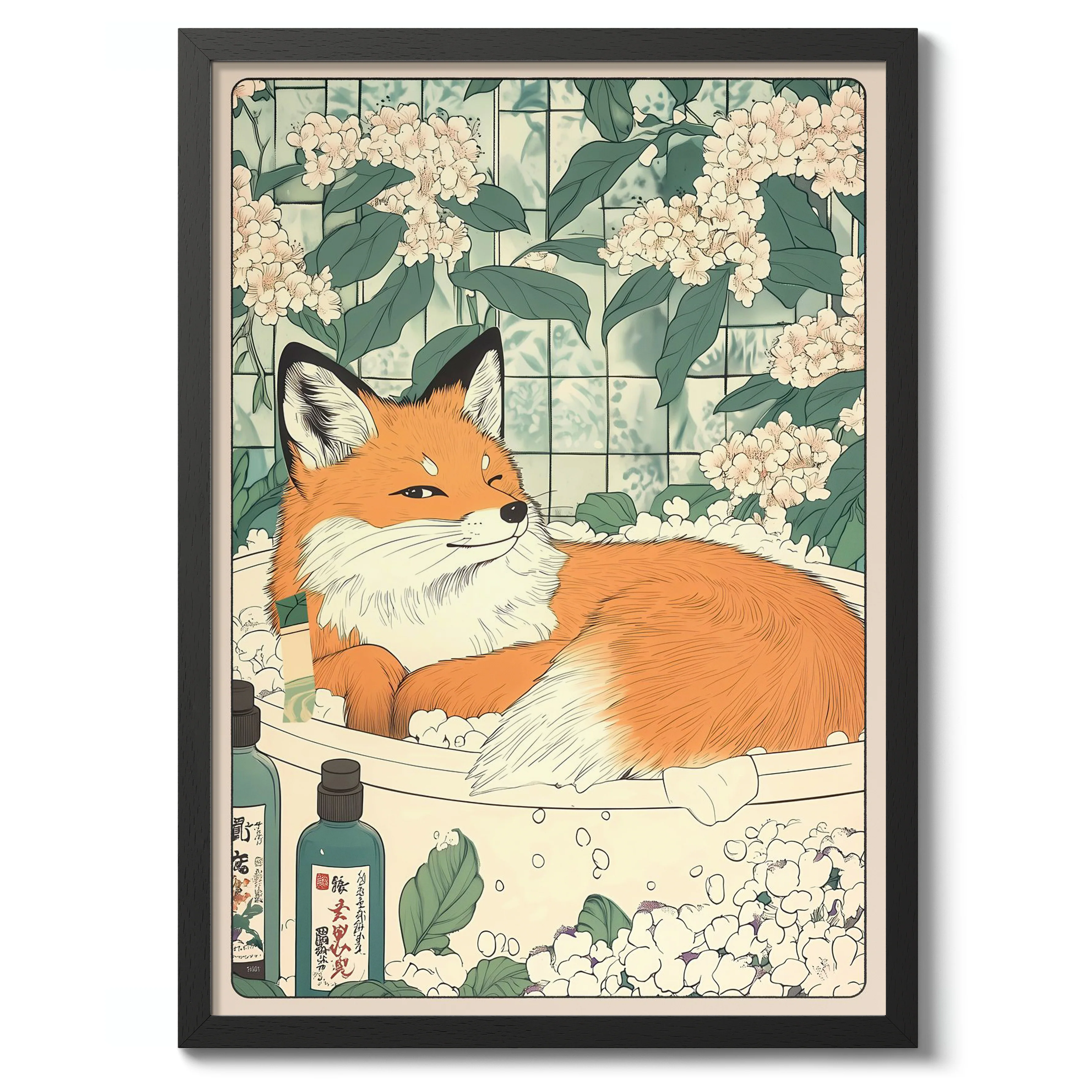 Winking Fox Bathtime - Image 2