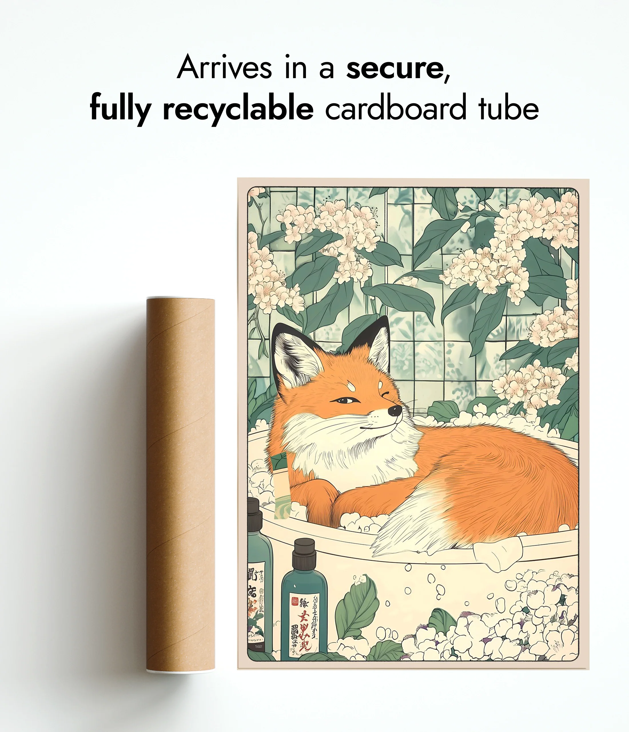 Winking Fox Bathtime - Image 9