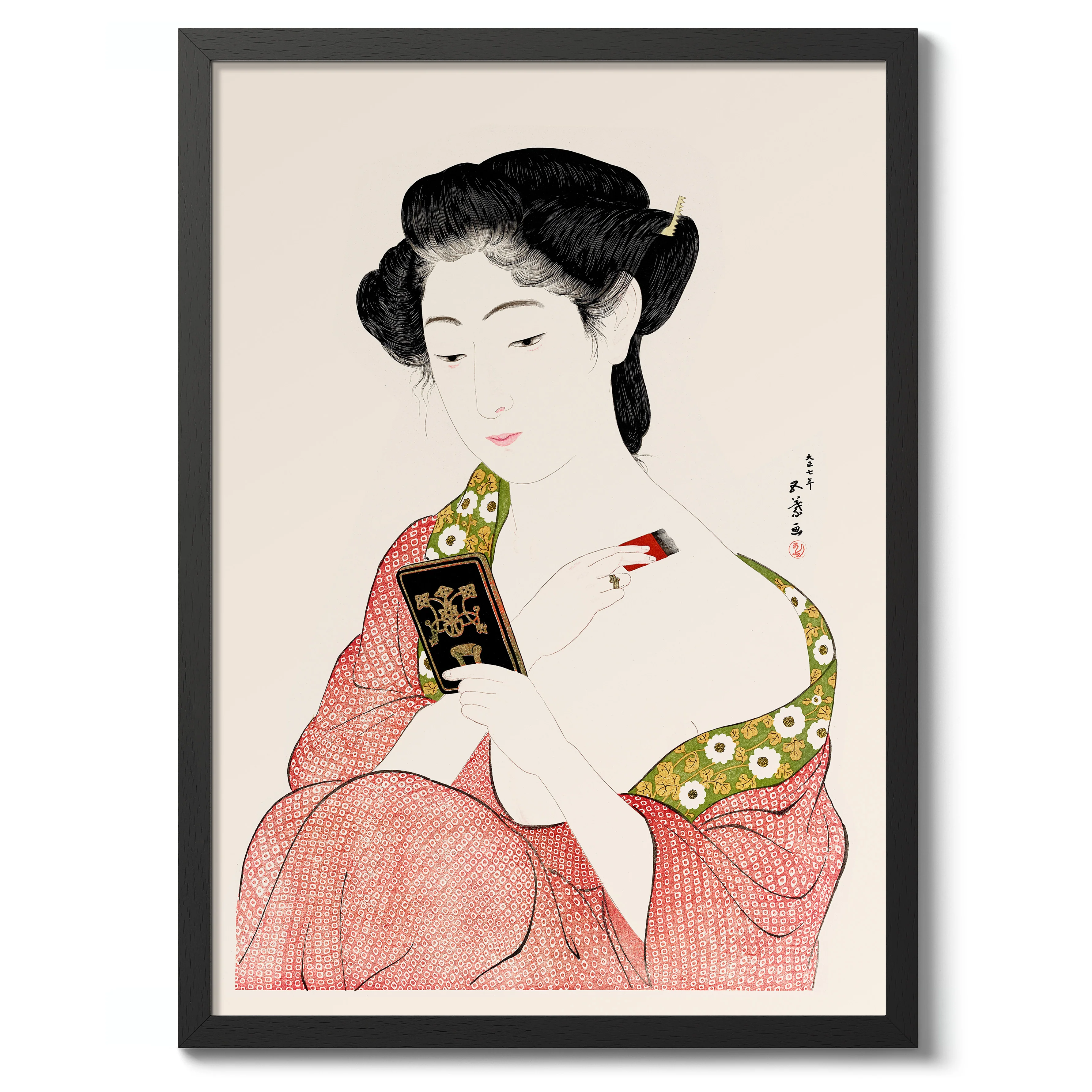 Woman Applying Powder - Image 2