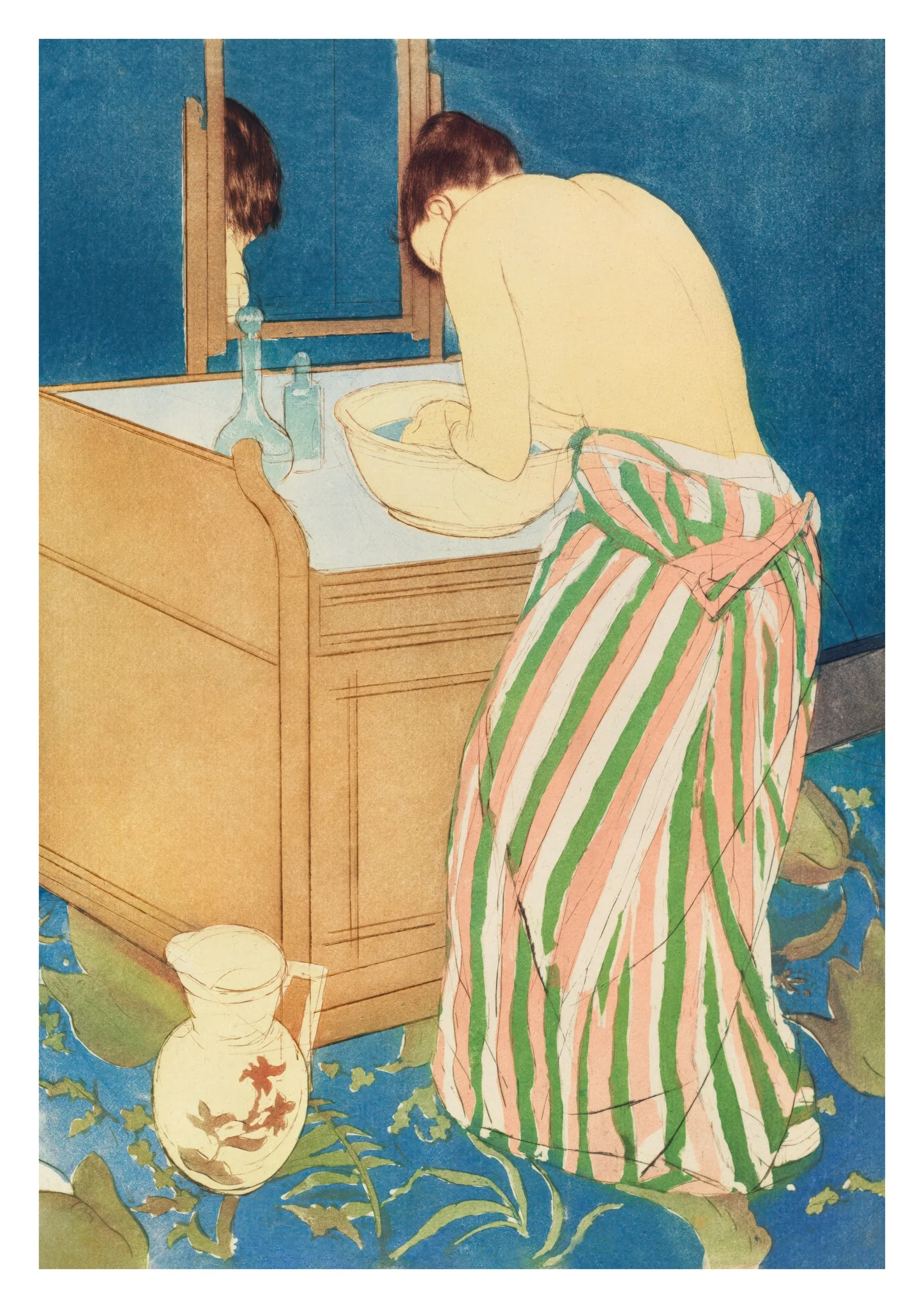 Woman Bathing