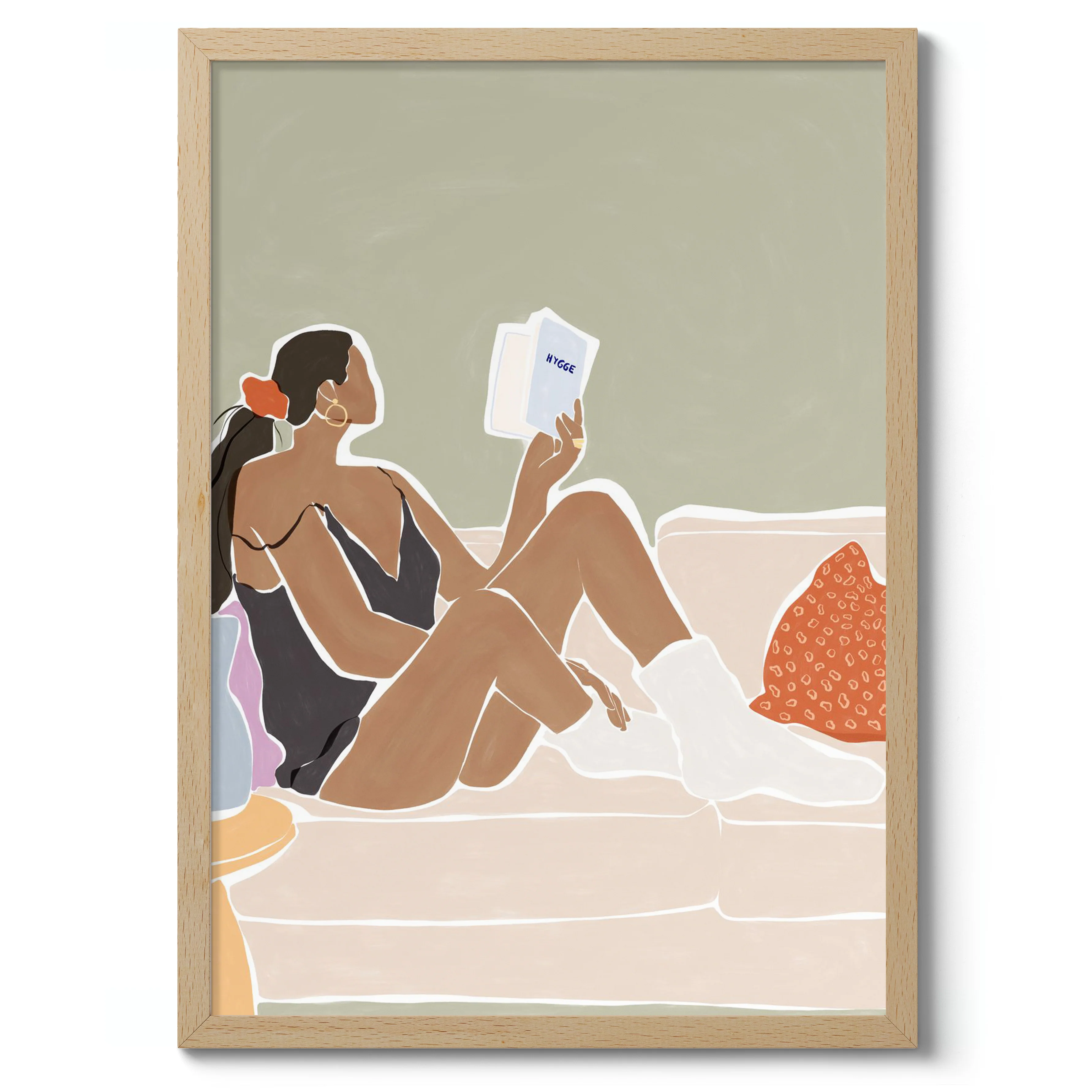 Woman Enjoying a Great Hygge Book - Image 3