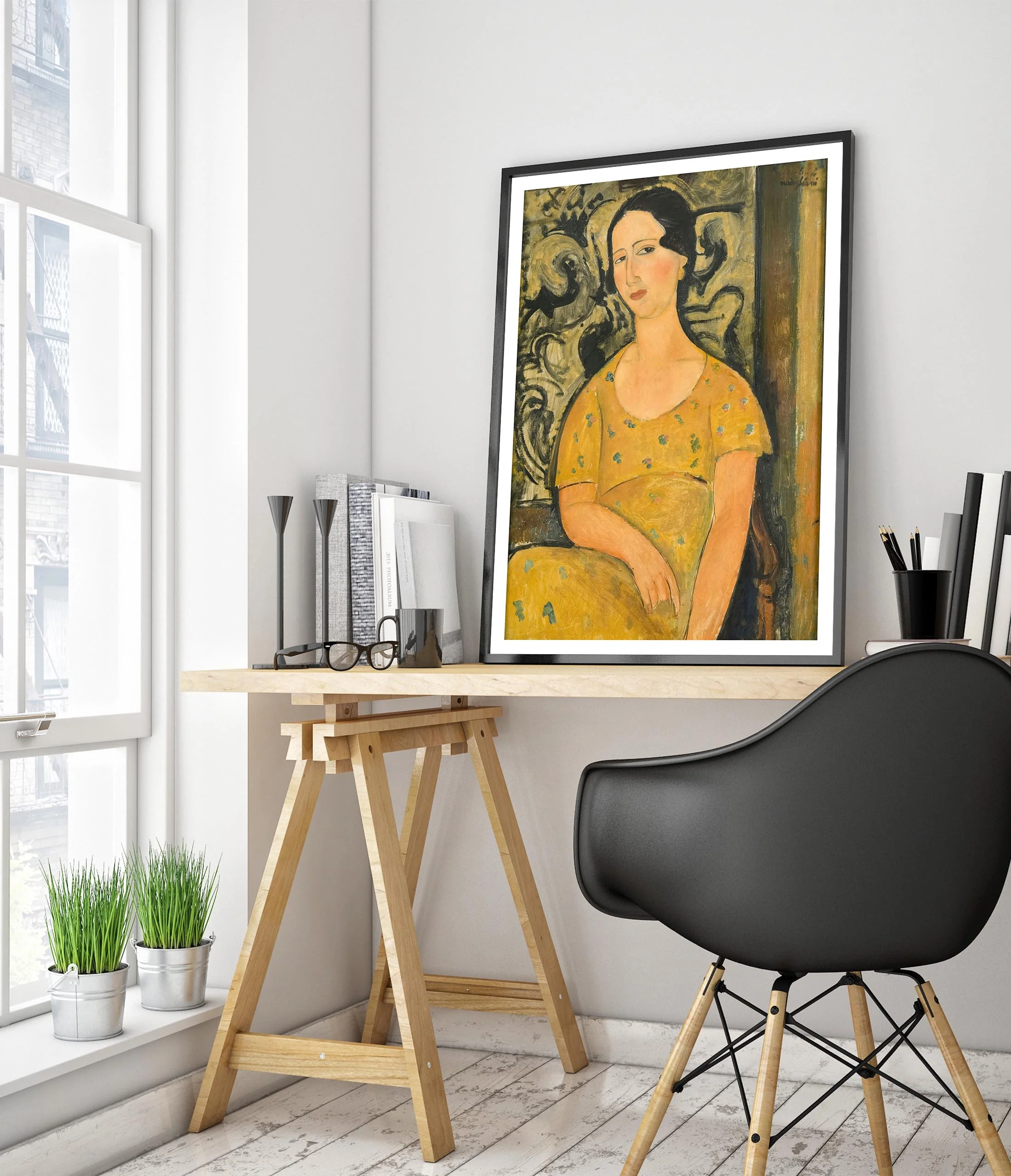 Woman in a Yellow Dress - Image 5