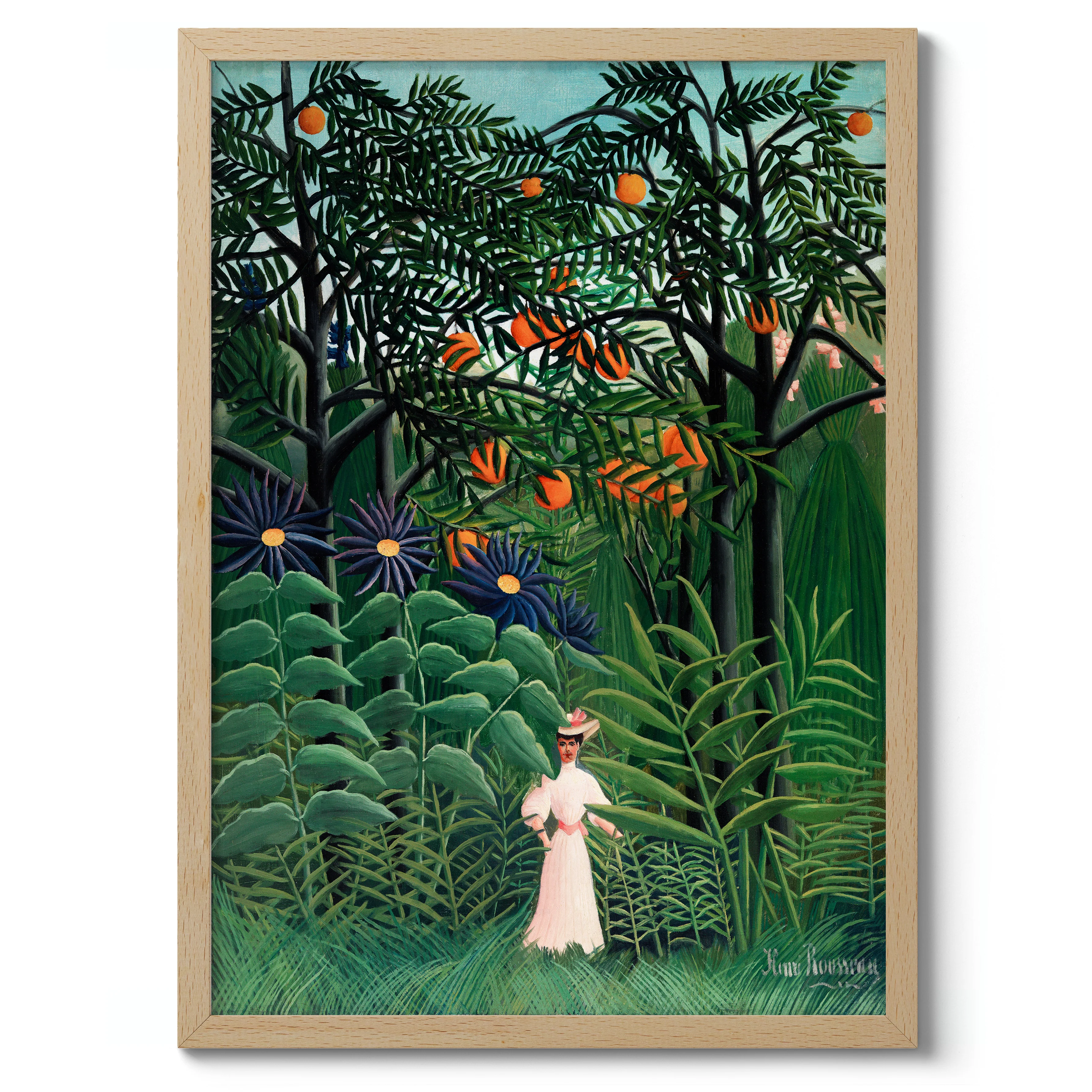 Woman in an Exotic Forest - Image 3