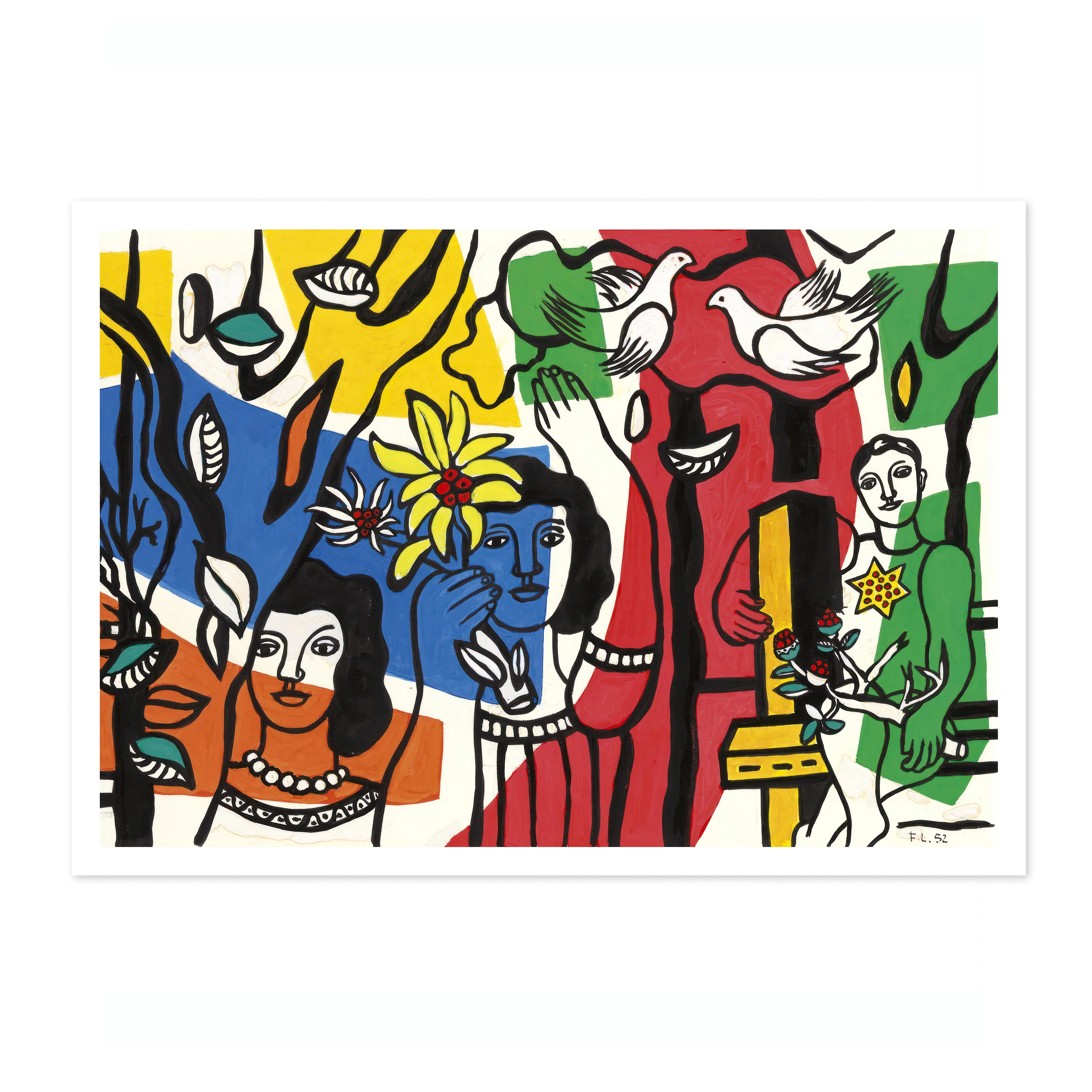Women with Flowers - Image 4