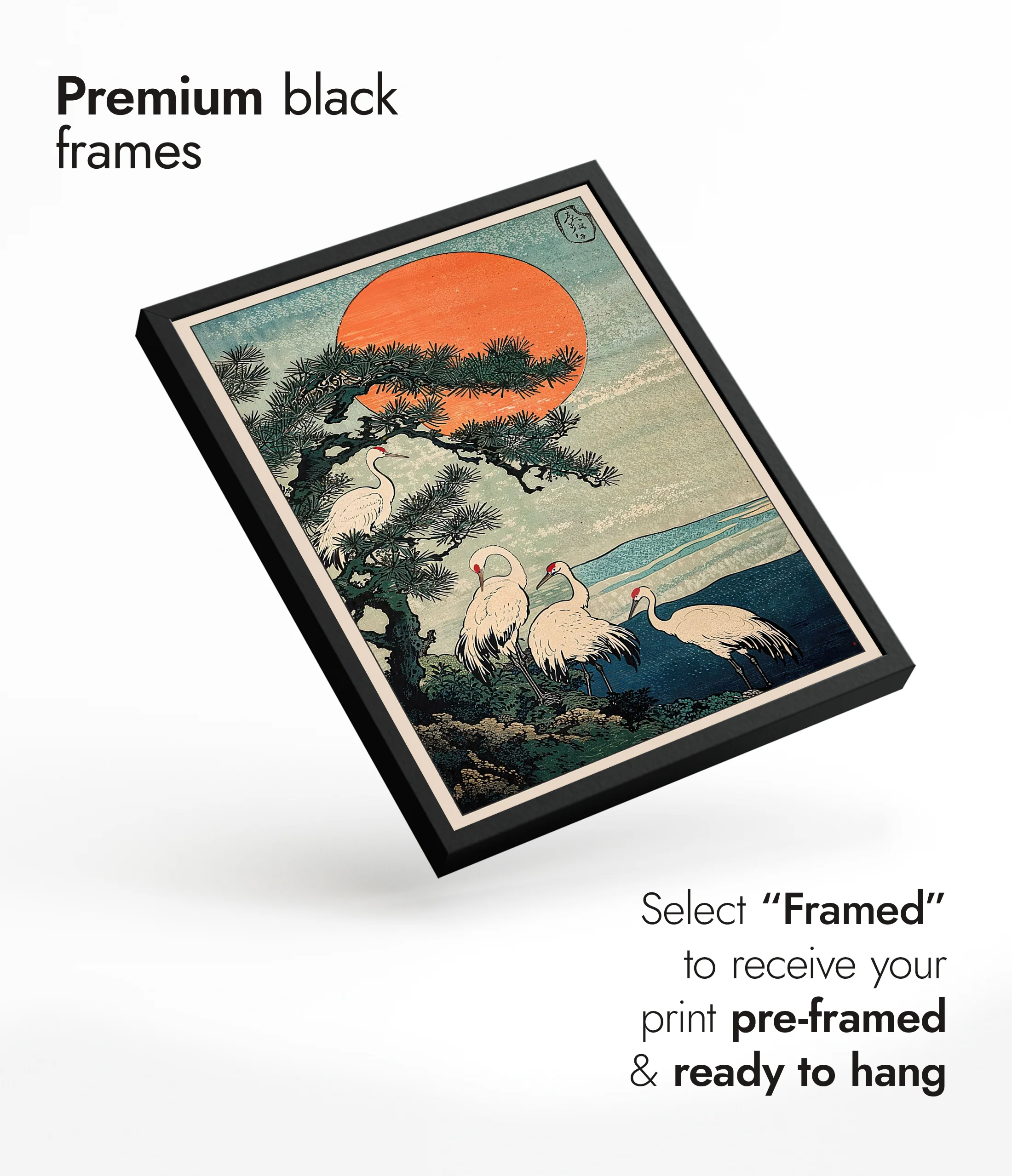 Woodblock Cranes - Image 7