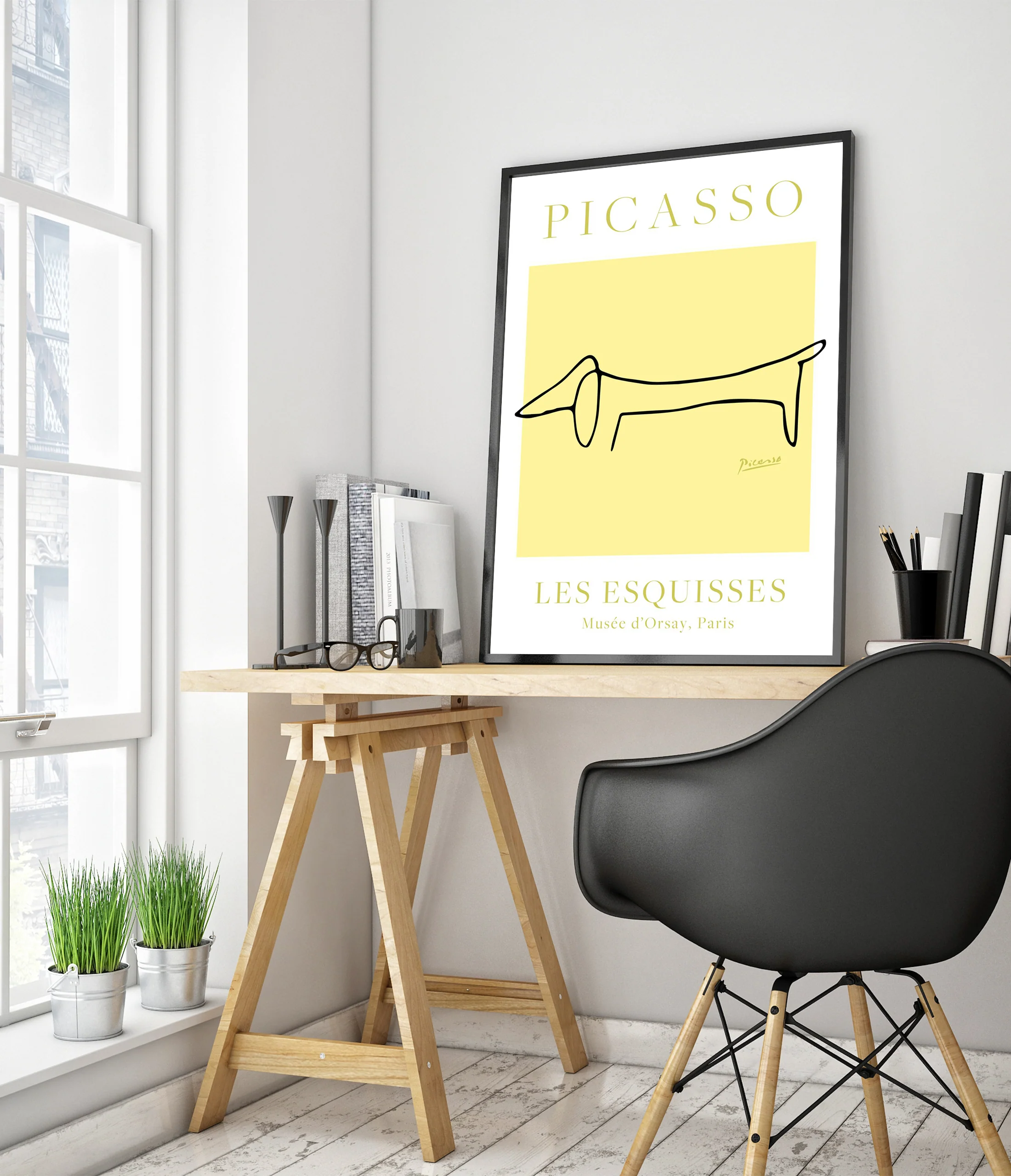 Yellow & White Dog - Image 5