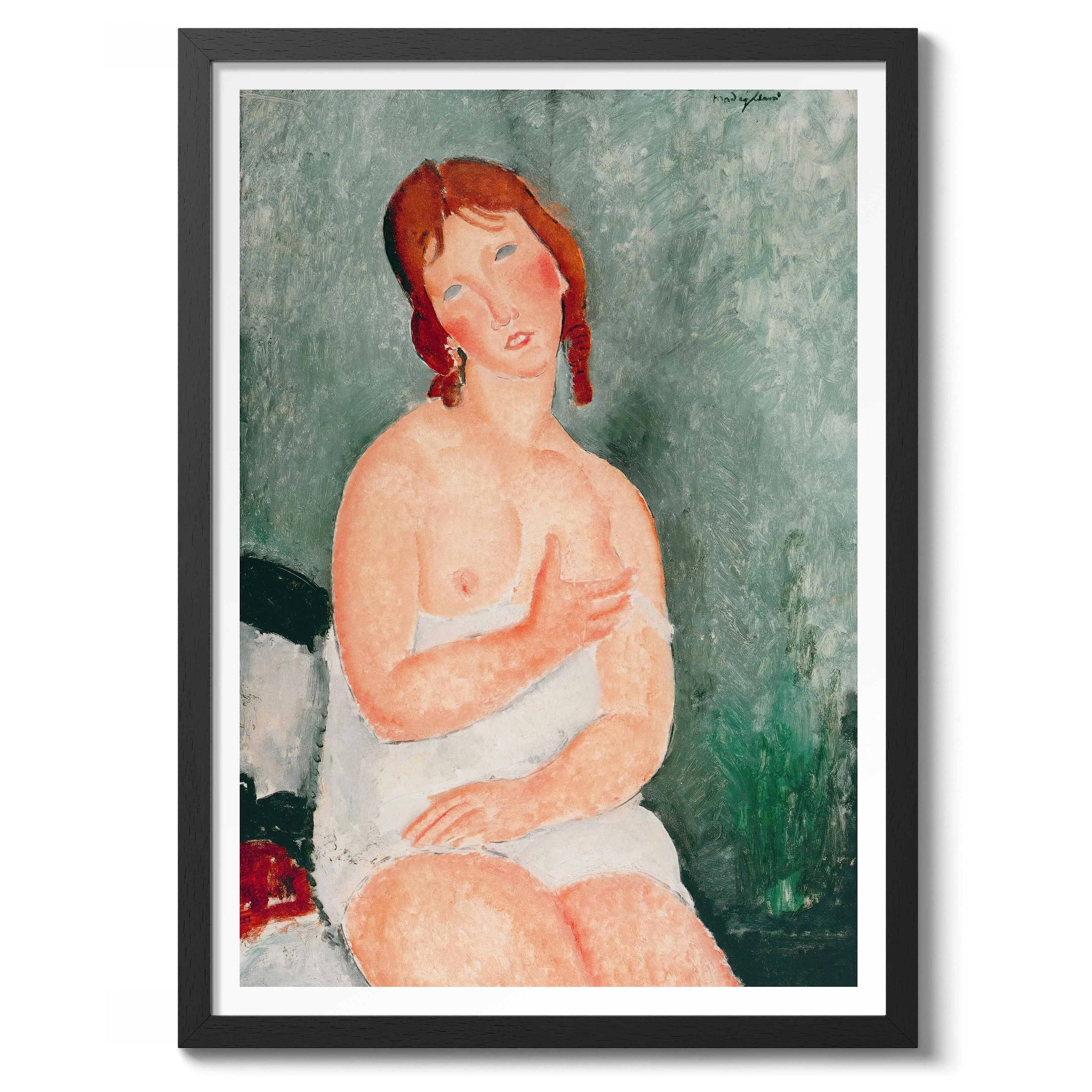 Young Woman in a Shirt - Image 2