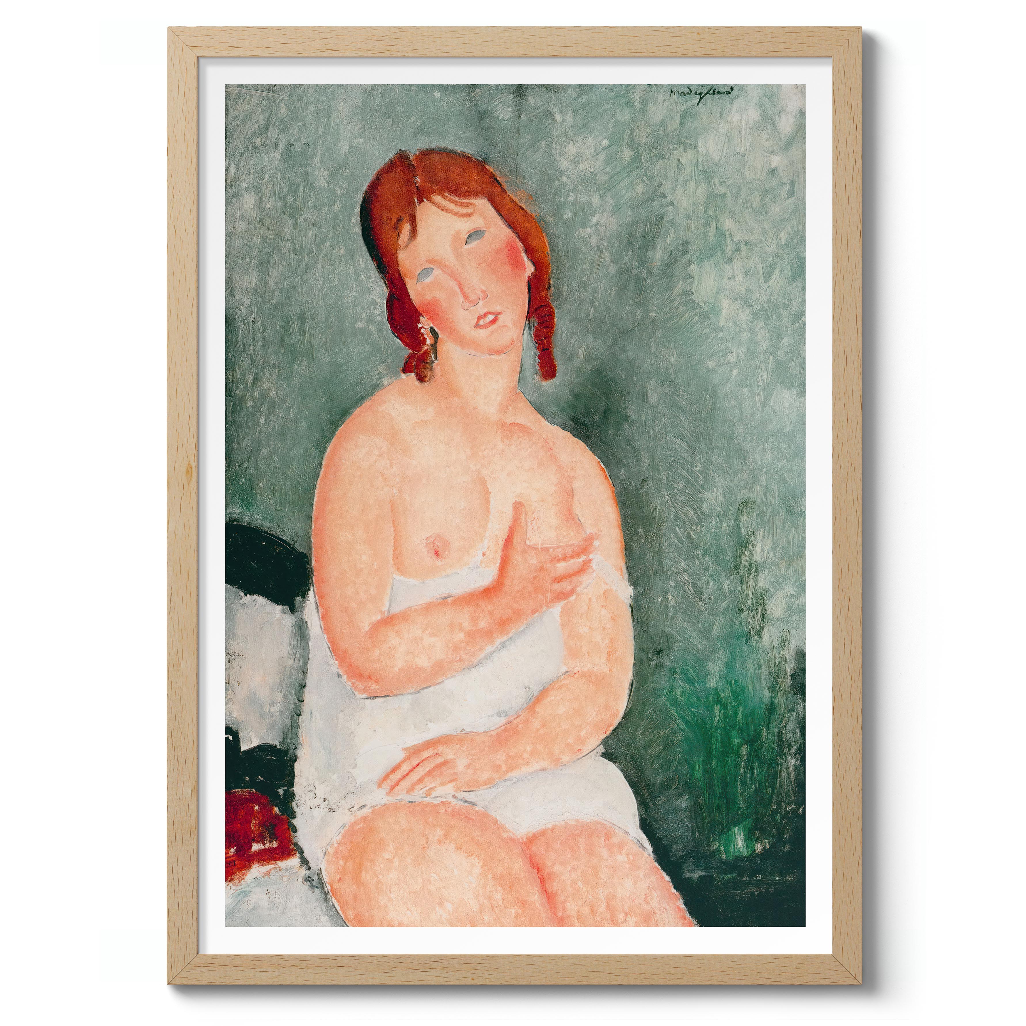 Young Woman in a Shirt - Image 3